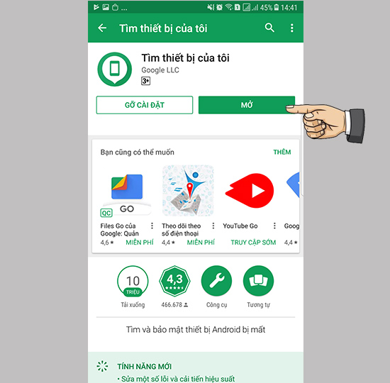 Tải app tìm kiếm